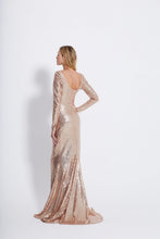 Evening sequin dress