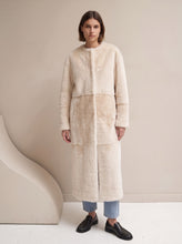 The long shearling coat