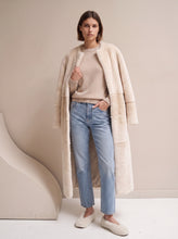 The long shearling coat